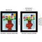 Americanflat 10x12.5 Kids Art Frame - 8.5x11 with Mat or 10x12.5 without Mat - Kids Artwork Frame - Magnetic Frame Closure - Shatter Resistant Glass - Hanging Hardware